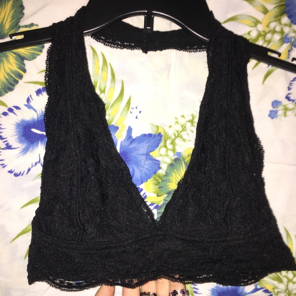 Pins&Needles Lace Bralette (Black)